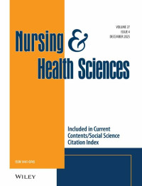 Image of Nursing & Health Sciences e-jurnal